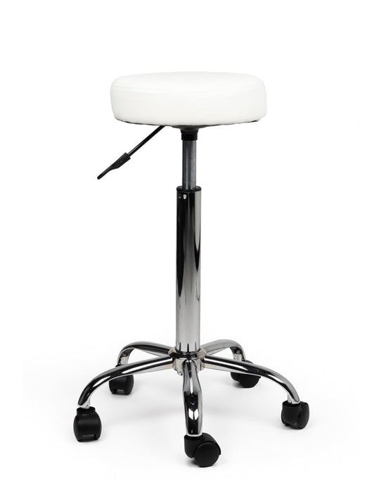 Tabouret • Wit • Hoog